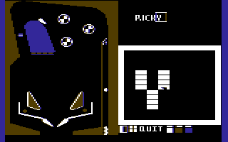 Pinball Construction Set screenshot 4 for Commodore 64